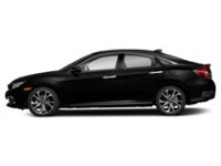 2019 Honda Civic Touring CVT Crystal Black Pearl  Shot 9