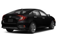 2019 Honda Civic Touring CVT Crystal Black Pearl  Shot 2
