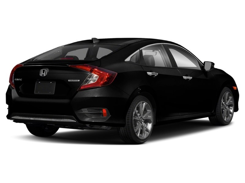 2019 Honda Civic Touring CVT Crystal Black Pearl  Shot 8