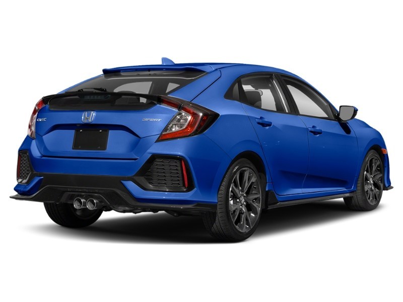 2019 Honda Civic Sport Manual Aegean Blue Metallic  Shot 6