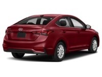 2019 Hyundai Accent 4 Door Preferred Auto Fiery Red  Shot 2