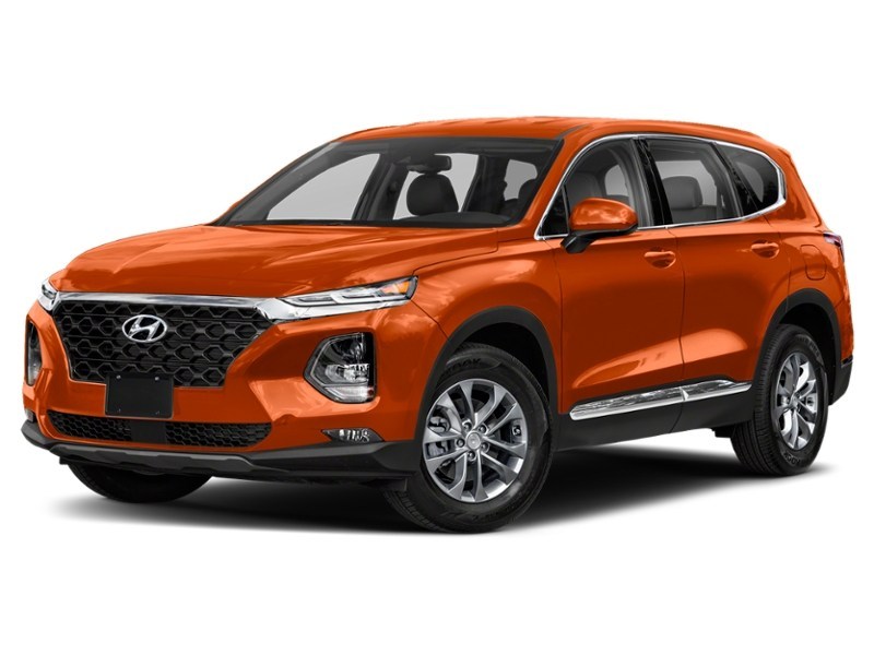 2020 Hyundai Santa Fe 2.0T Luxury AWD Lava Orange  Shot 34