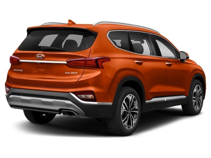2019 Hyundai Santa Fe 2.0T Ultimate AWD w/Dark Chrome Accent Lava Orange  Shot 2