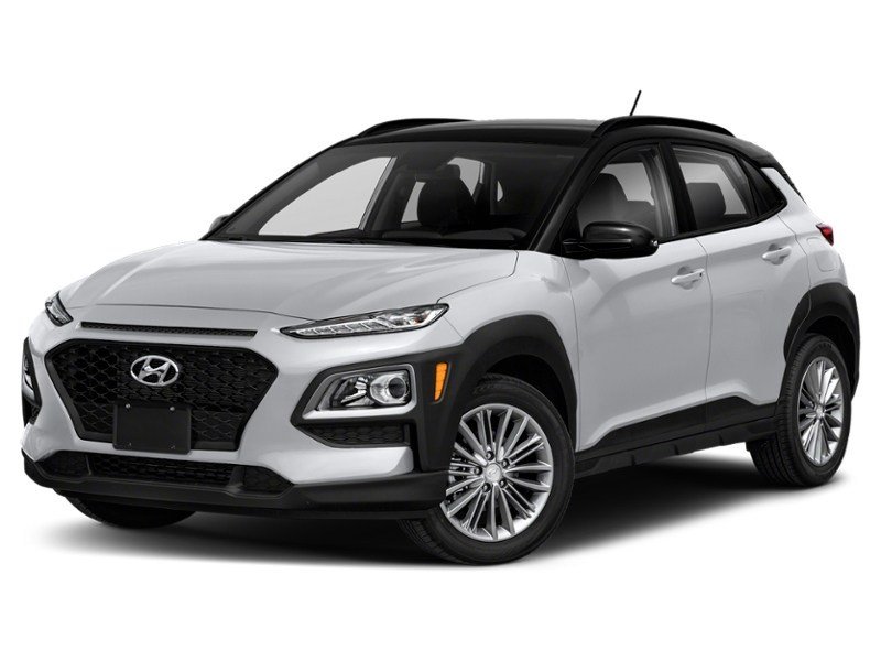 2020 Hyundai Kona 1.6T Trend AWD w/Two-Tone Roof Chalk White w/Phantom Black Roof  Shot 1