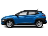 2021 Hyundai Kona 1.6T Trend AWD w/Two-Tone Roof Blue Lagoon w/Dark Night Grey Roof  Shot 3