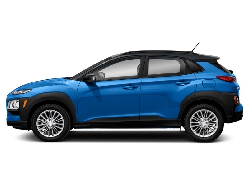 2021 Hyundai Kona 1.6T Trend AWD w/Two-Tone Roof Blue Lagoon w/Dark Night Grey Roof  Shot 5