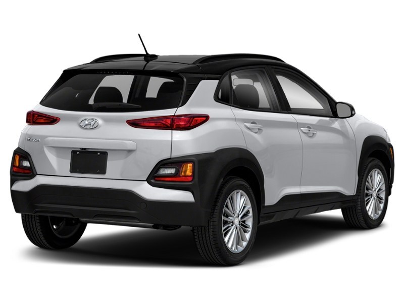 2020 Hyundai Kona 1.6T Trend AWD w/Two-Tone Roof Chalk White w/Phantom Black Roof  Shot 6