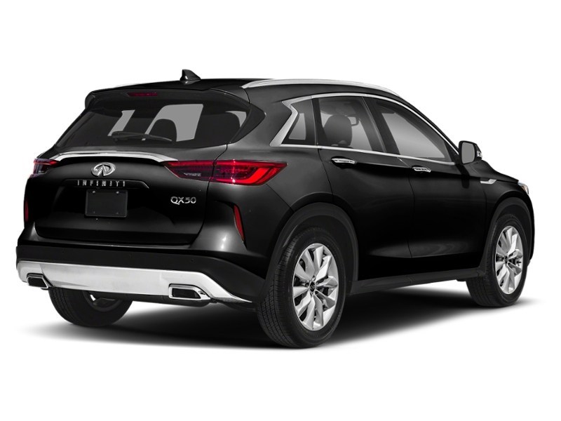 2019 INFINITI QX50 LUXE AWD Black Obsidian  Shot 2
