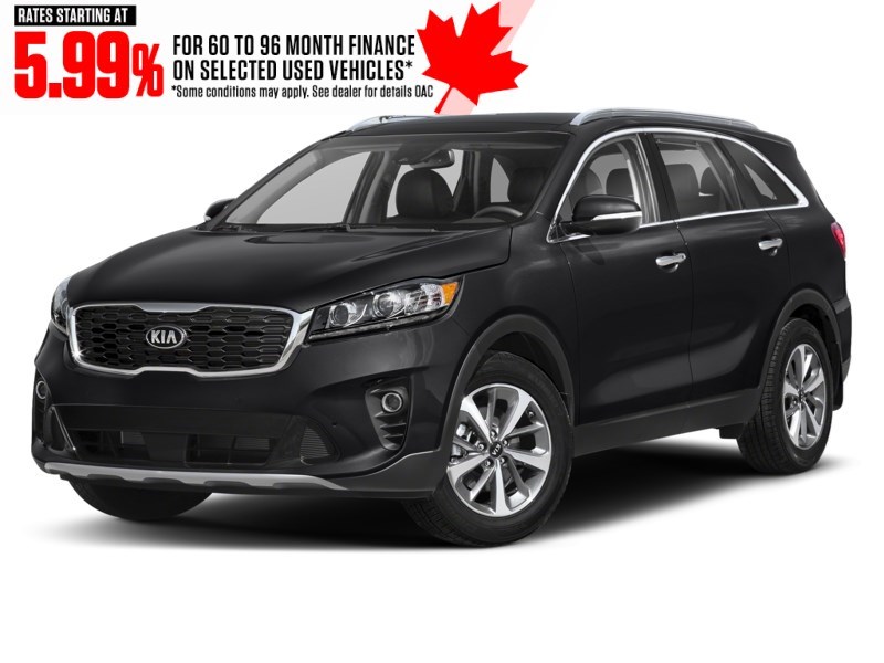 2019 Kia Sorento EX AWD Ebony Black  Shot 16