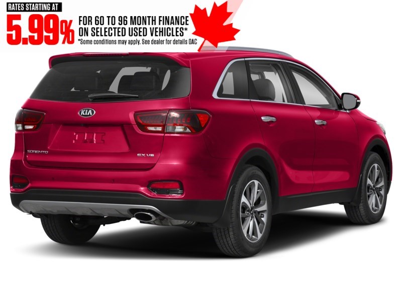 2019 Kia Sorento EX AWD Passion Red Metallic  Shot 42