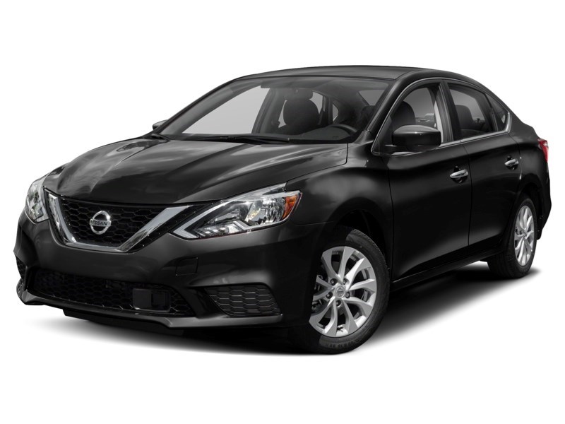2019 Nissan Sentra S CVT Super Black  Shot 1