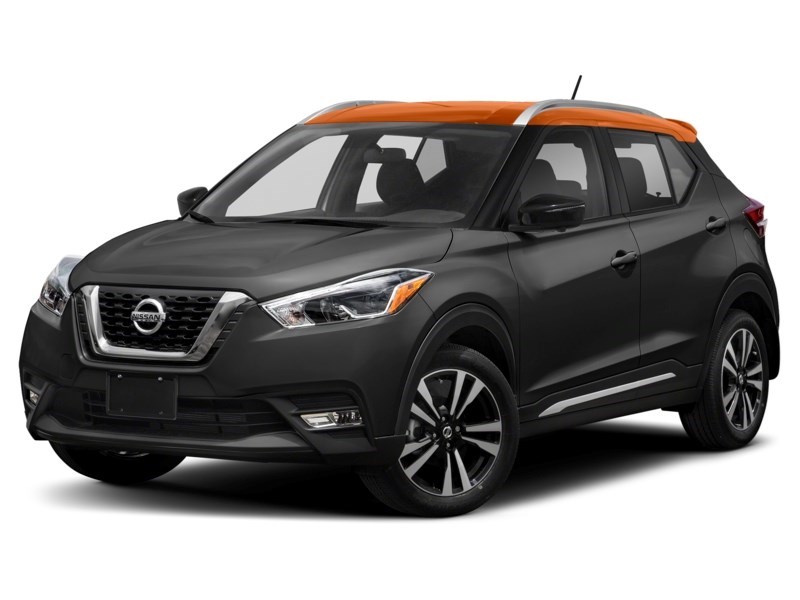 2020 Nissan Kicks SR FWD Gun Metallic/Monarch Orange  Shot 31