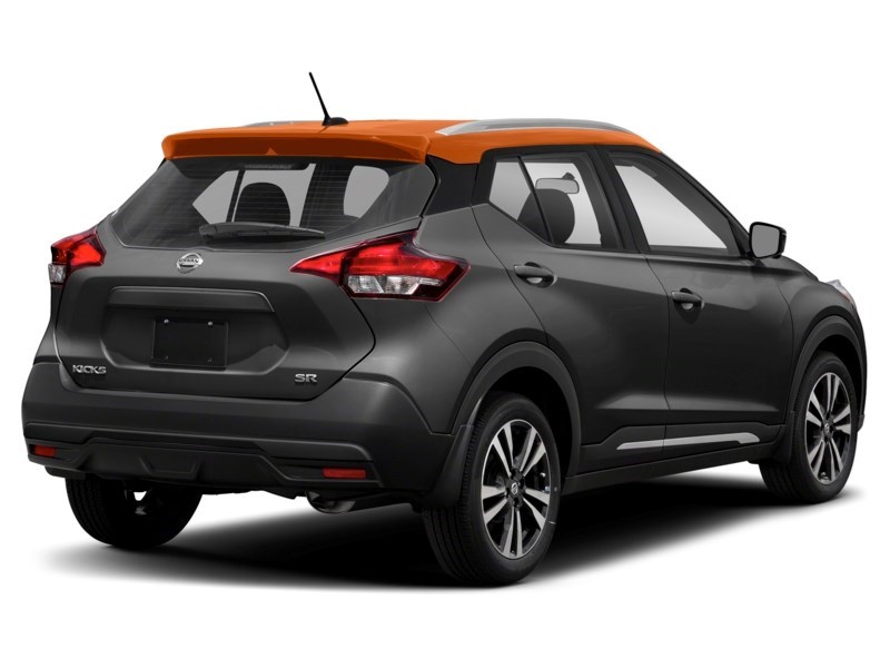 2020 Nissan Kicks SR FWD Gun Metallic/Monarch Orange  Shot 36