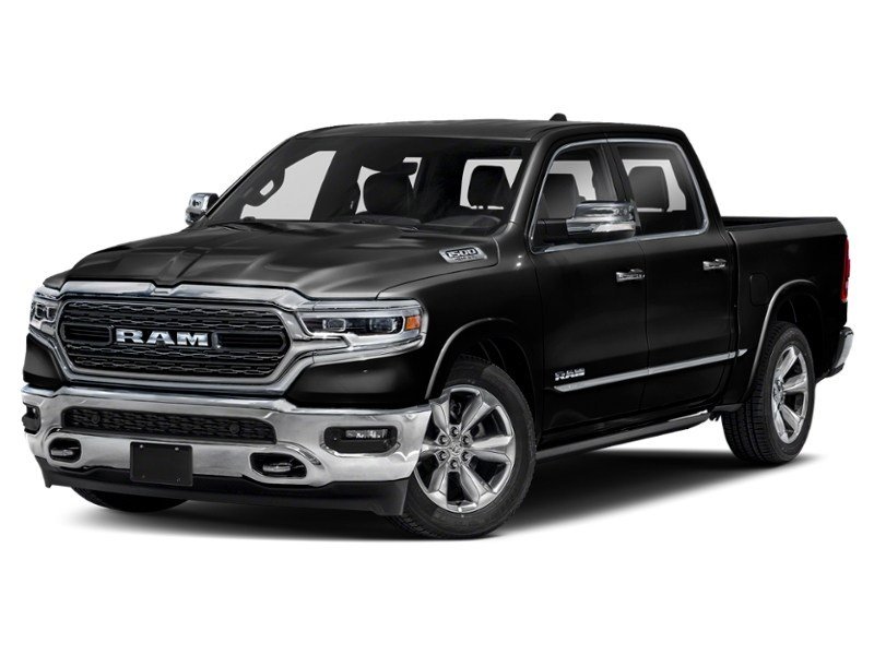 2019 RAM 1500 Limited 4x4 Crew Cab 5'7" Box Diamond Black Crystal Pearl  Shot 4