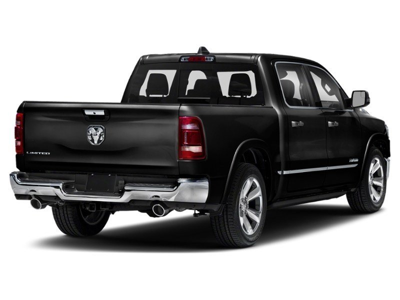 2019 RAM 1500 Limited 4x4 Crew Cab 5'7" Box Diamond Black Crystal Pearl  Shot 2