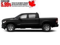2019 RAM 1500 Tradesman 4x4 Crew Cab 6'4" Box Diamond Black Crystal Pearl  Shot 11