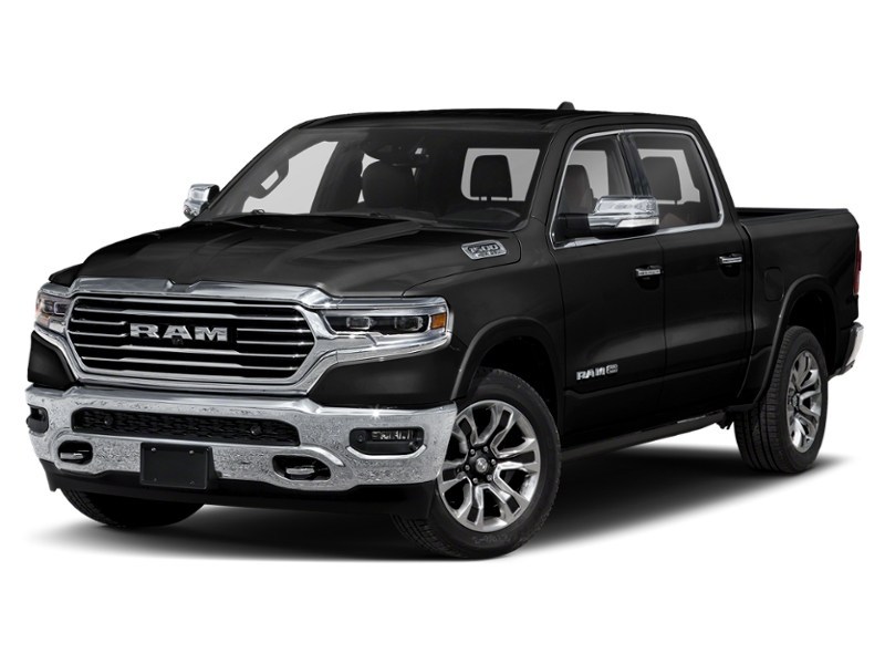 2019 RAM 1500 Laramie Longhorn Diamond Black Crystal Pearl  Shot 1