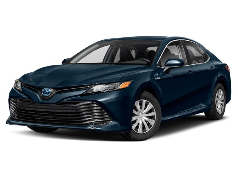 2019 Toyota Camry Hybrid Hybrid LE Auto Galactic Aqua Mica  Shot 1