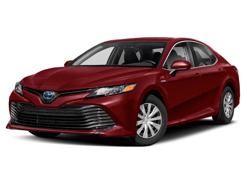 2018 Toyota Camry Hybrid LE Auto Ruby Flare Pearl  Shot 34