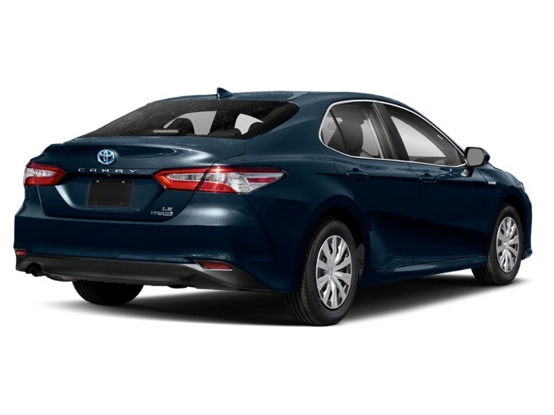 2019 Toyota Camry Hybrid Hybrid LE Auto Galactic Aqua Mica  Shot 6