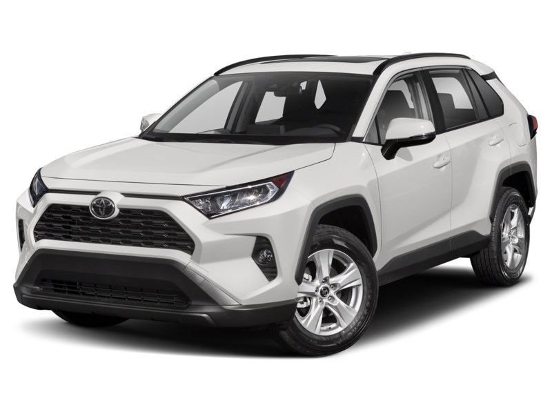 2021 Toyota RAV4 XLE AWD Super White  Shot 1