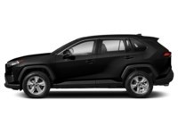 2021 Toyota RAV4 XLE AWD Midnight Black Metallic  Shot 5