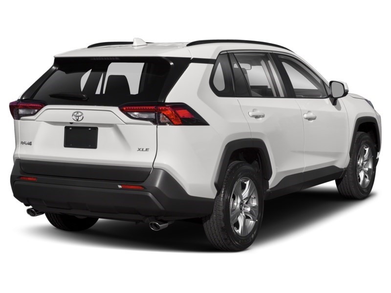 2021 Toyota RAV4 XLE AWD Super White  Shot 2