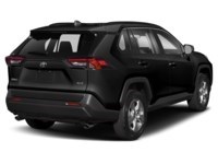 2021 Toyota RAV4 XLE AWD Midnight Black Metallic  Shot 2