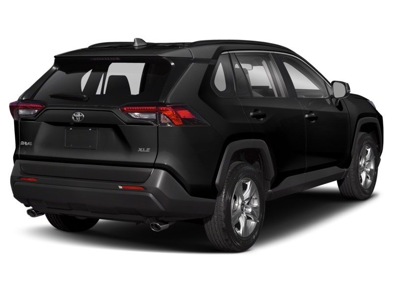 2021 Toyota RAV4 XLE AWD Midnight Black Metallic  Shot 6
