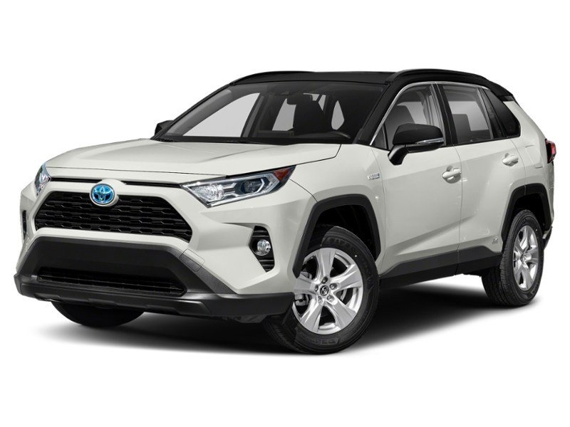 2021 Toyota RAV4 Hybrid Hybrid XSE AWD Blizzard Pearl w/Black Roof  Shot 1