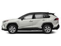 2021 Toyota RAV4 Hybrid Hybrid XSE AWD Blizzard Pearl w/Black Roof  Shot 3