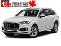 2022 Audi Q7 Progressiv 55 TFSI quattro Glacier White Metallic  Shot 4