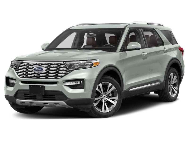 2020 Ford Explorer Platinum 4WD Silver Spruce Metallic  Shot 17