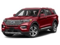 2020 Ford Explorer Platinum 4WD Rapid Red Metallic Tinted Clearcoat  Shot 20