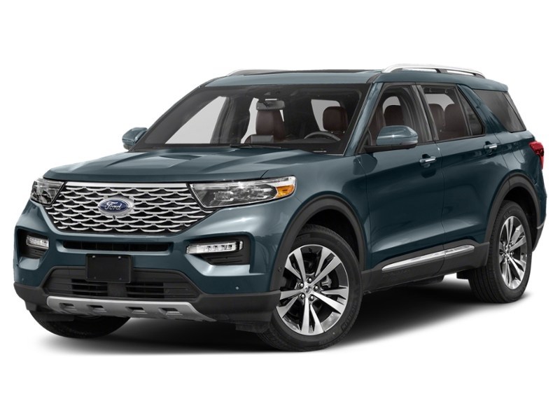 2020 Ford Explorer Platinum 4WD Blue Metallic  Shot 26