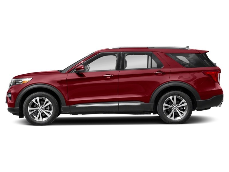 2020 Ford Explorer Platinum 4WD Rapid Red Metallic Tinted Clearcoat  Shot 24
