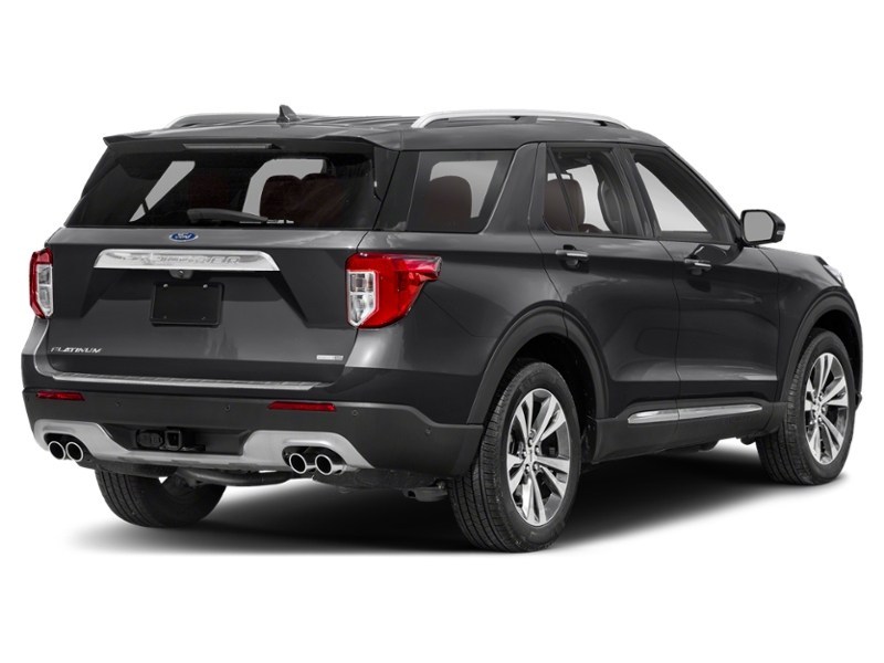 2020 Ford Explorer Platinum 4WD Agate Black Metallic  Shot 43