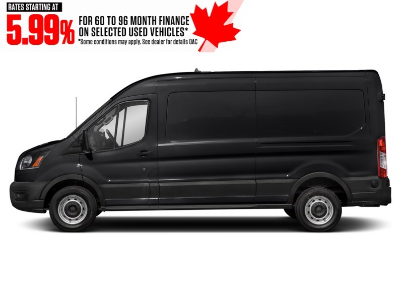 2022 Ford Transit-250 Cargo T-250 148" Hi Rf 9070 GVWR RWD Agate Black Metallic  Shot 27