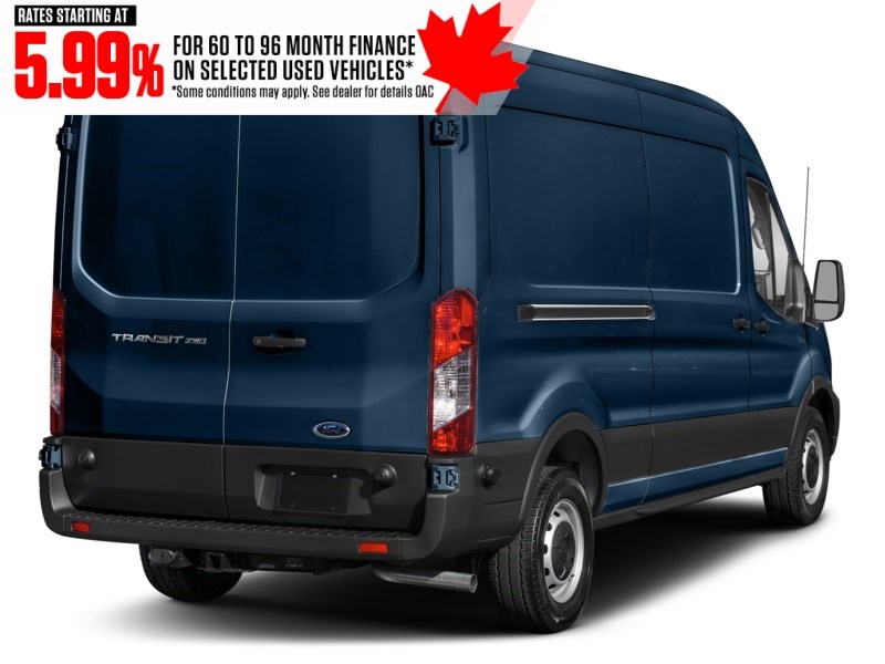 2022 Ford Transit-250 Cargo T-250 148" Hi Rf 9070 GVWR RWD Blue Jeans Metallic  Shot 18