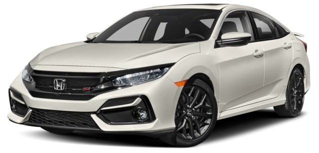 2020 Honda Civic Si Platinum White Pearl [White]