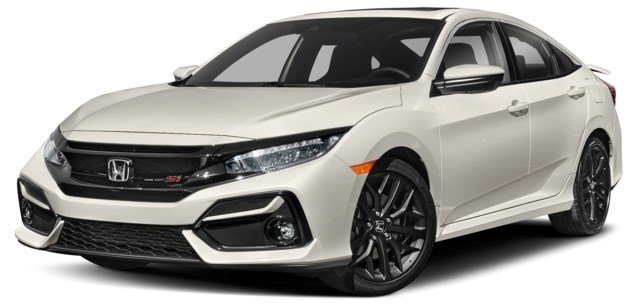 2020 Honda Civic Si Platinum White Pearl [White]