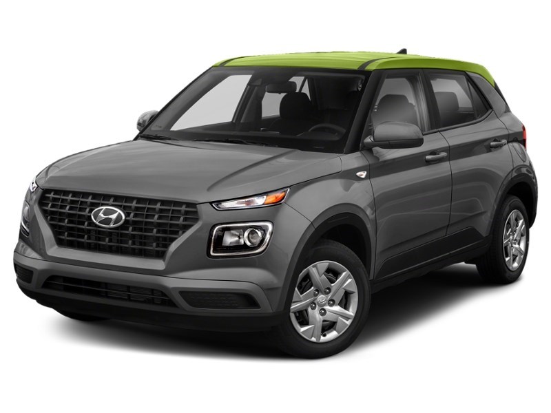 2021 Hyundai Venue Preferred IVT w/Two-Tone Cosmic Grey w/Yellow Roof  Shot 2