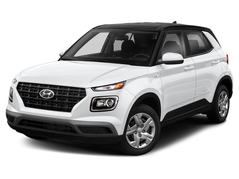 2021 Hyundai Venue Essential IVT w/Two-Tone Polar White w/Black Roof  Shot 4