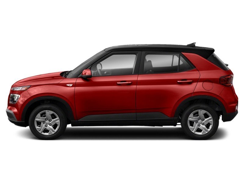 2022 Hyundai Venue Essential IVT w/Two-Tone Fiery Red w/Black Roof  Shot 5