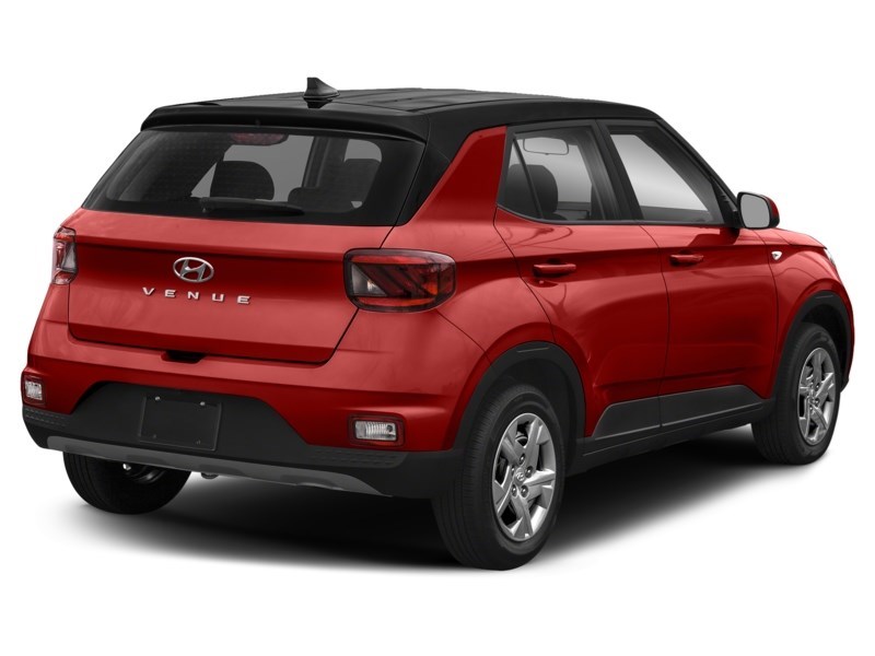 2022 Hyundai Venue Urban IVT w/Black Interior Fiery Red w/Black Roof  Shot 6