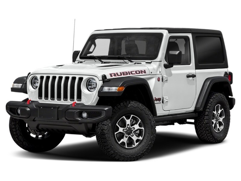 2022 Jeep Wrangler Rubicon 4x4 Bright White  Shot 1