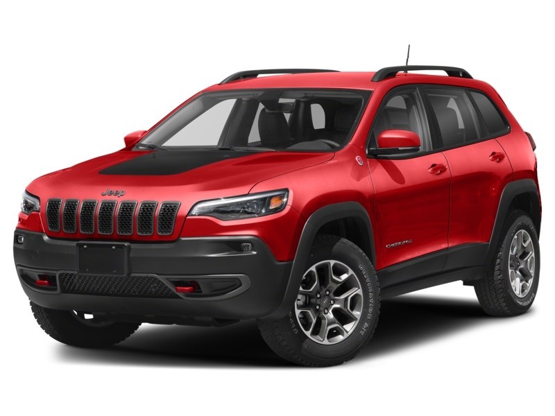 2019 Jeep Cherokee Trailhawk 4x4 Firecracker Red  Shot 1