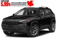 2020 Jeep Cherokee Trailhawk Elite 4x4 Diamond Black Crystal Pearl  Shot 4