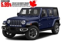2020 Jeep Wrangler Unlimited Sahara 4x4 Ocean Blue Metallic  Shot 2