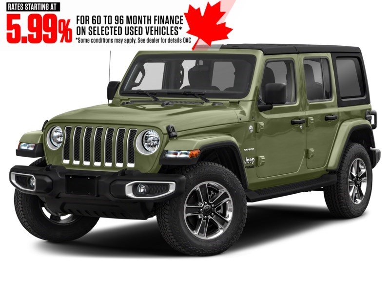 2021 Jeep Wrangler Unlimited Unlimited Altitude 4x4 Sarge Green  Shot 4